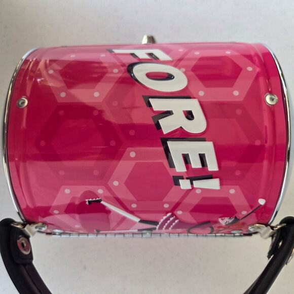 Little Earth Golf Purse SUPER RARE, pink, like new - Picture 4 of 8